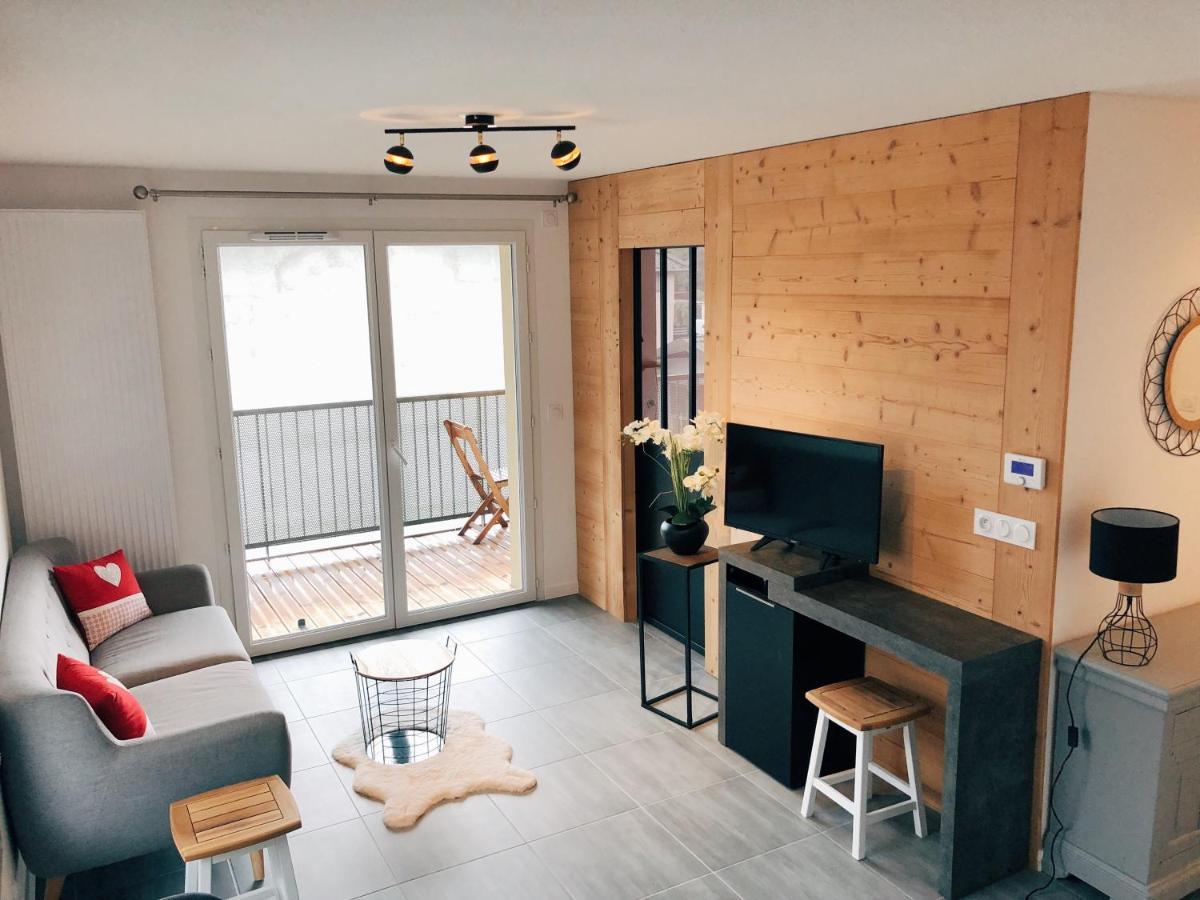 Charmant Appartement 圣热尔韦莱班 外观 照片